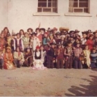 Σχολική γιορτή. Φωτογραφία από το αρχείο του Α.Φαράντου (1985)