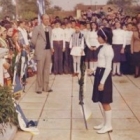 Σχολική γιορτή. Φωτογραφία από το αρχείο του Α. Φαράντου (2001)