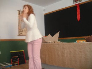 Αναστασία Κουκουζέλη στην αφήγηση παραμυθιών